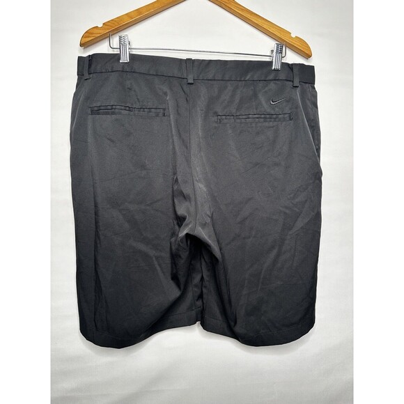 Nike Shorts Black Standard Fit Dri Fit 10" Inseam Golf Chino Men’s Size 36 - Picture 3 of 8